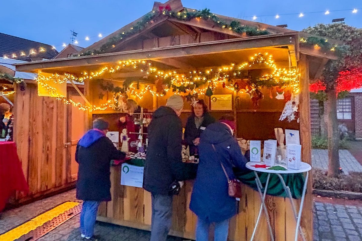 Unsere Weihnachtsbude in Gettorf