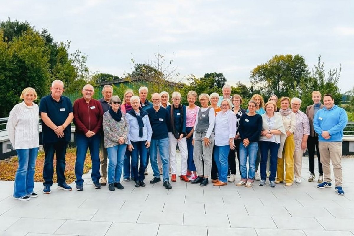 Gruppenbild vom Ehrenamtstag 2025