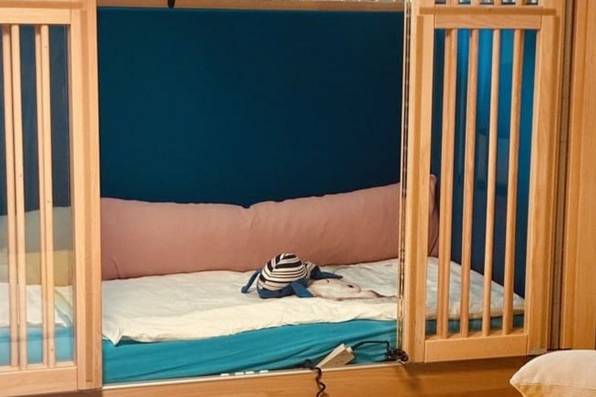 Kinderbett in unserem Kinderhospiz